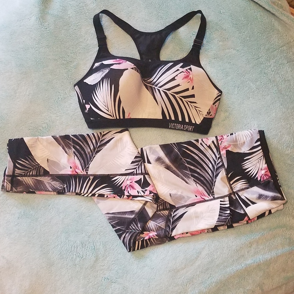 Victoria's Secret Sport Bra & Pant Set XL